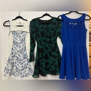 Bundle SUGARLIPS blue green, blue and white dress size S